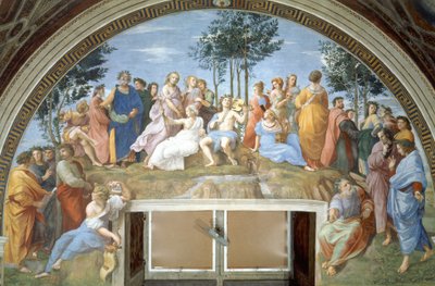 The Parnassus by Raffaello Sanzio Raphael